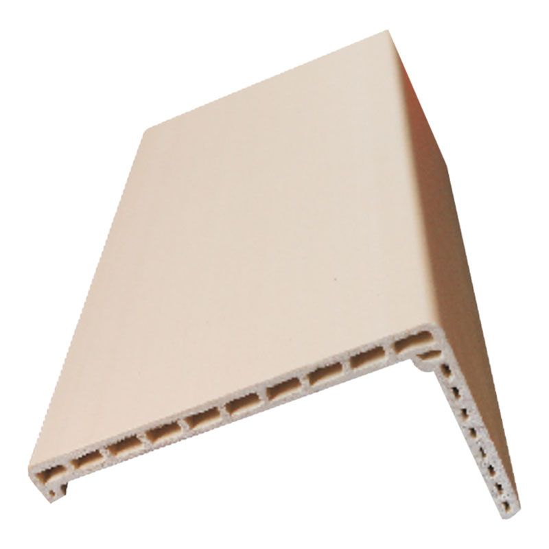 Beige L-muotoinen 100*60 WPC-oviarkkitehtuuri