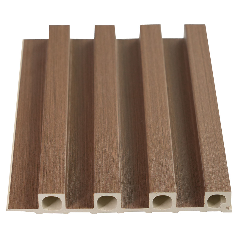 Leveys 150mm Paksuus 20mm Sisäseinäkoristepaneeli PVC-napsautettava pyöreäreikäinen säleikkö